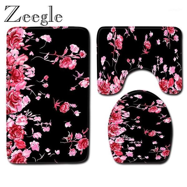 zeegle bath mat set anti slip bathroom carpets toilet pedestal rug absorbent cover toilet seat washable soft bathroom carpet set1
zeegle bath mat set anti slip bathroom carpets toilet pedestal rug absorbent cover toilet seat washable soft bathroom carpet set1