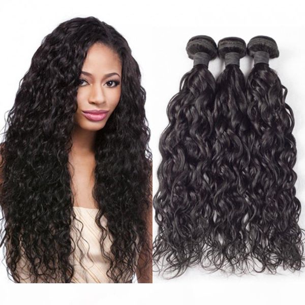 brazilian water wave curl 100% unprocessed human virgin hair weaves remy human hair extensions human hair weaves dyeable 3 bundles, Black
brazilian water wave curl 100% unprocessed human virgin hair weaves remy human hair extensions human hair weaves dyeable 3 bundles, Black