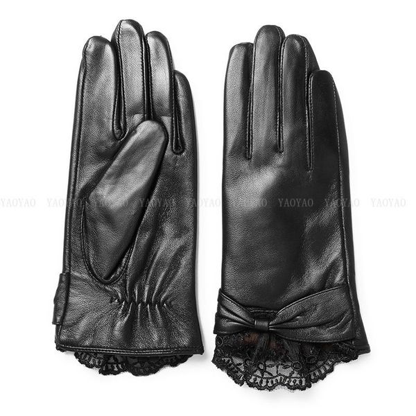yy5306 lady autumn/winter real leather gloves women lace bowknot thicken plush lined warm mittens female driving/cycling luvas, Blue;gray
yy5306 lady autumn/winter real leather gloves women lace bowknot thicken plush lined warm mittens female driving/cycling luvas, Blue;gray