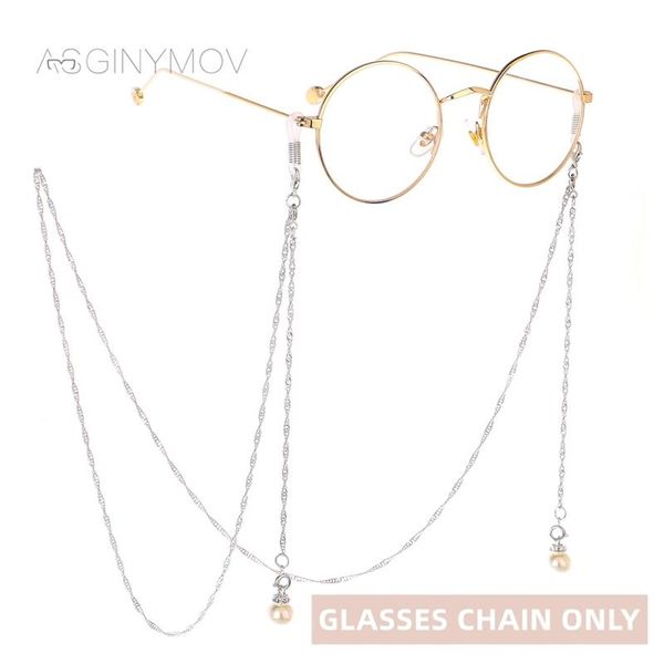 luxury- as ginymov women metal anti-slip glasses chain fashion reading glasses sunglasses vintage accessories eyewear holder neck strap, Silver
luxury- as ginymov women metal anti-slip glasses chain fashion reading glasses sunglasses vintage accessories eyewear holder neck strap, Silver