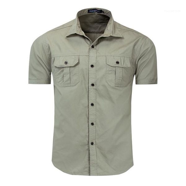 men's casual shirts 2021 summer men smart shirt short sleeve loose fashion tactical camisa social masculina,558891, White;black
men's casual shirts 2021 summer men smart shirt short sleeve loose fashion tactical camisa social masculina,558891, White;black