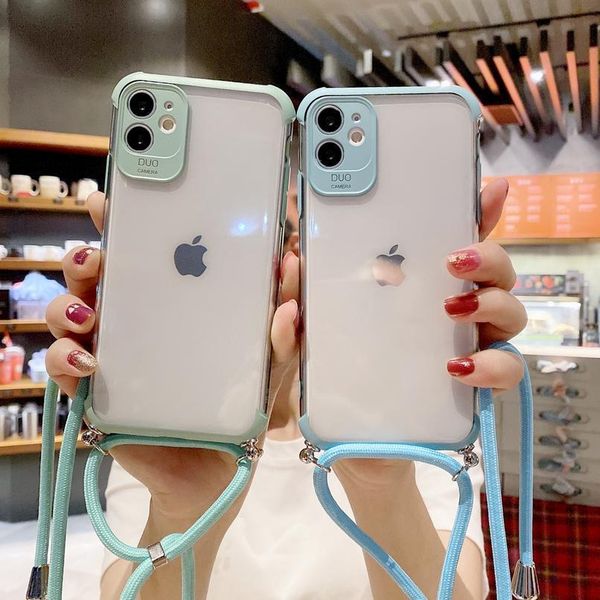 transparent anti-drop sile candy colors lanyard phone case for iphone 6 6s 7 8 plus x xs xr 11 pro qylcmg
transparent anti-drop sile candy colors lanyard phone case for iphone 6 6s 7 8 plus x xs xr 11 pro qylcmg