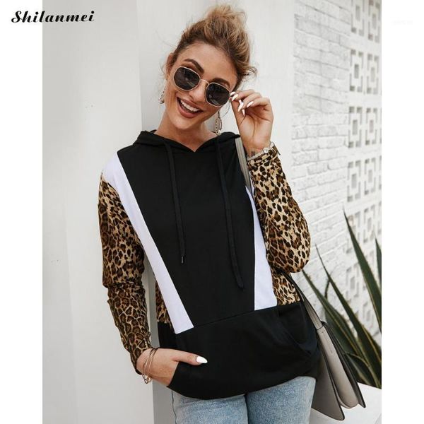 women leopard print hoodies 2019 causal color block women sweatshirt autumn winter hoodies blue fashion loose hooded sweatshirt1, Black
women leopard print hoodies 2019 causal color block women sweatshirt autumn winter hoodies blue fashion loose hooded sweatshirt1, Black