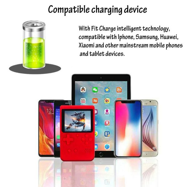 jipigua portable game players built-in 400 in 1 +power bank retro mini 8 bit pocket handheld player gift
jipigua portable game players built-in 400 in 1 +power bank retro mini 8 bit pocket handheld player gift