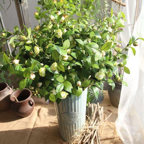 decorative flowers & wreaths 90cm large artificial silk camellia for wedding party floor home decoration flower fake plants green tree branc
decorative flowers & wreaths 90cm large artificial silk camellia for wedding party floor home decoration flower fake plants green tree branc