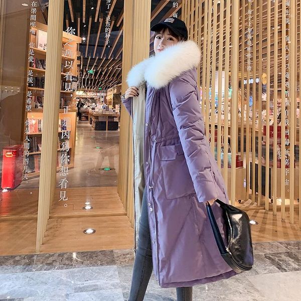 2021 women double sided long straight winter solid coat fur hooded casual sashes female parkas stylish outerwear plus size1, Black
2021 women double sided long straight winter solid coat fur hooded casual sashes female parkas stylish outerwear plus size1, Black