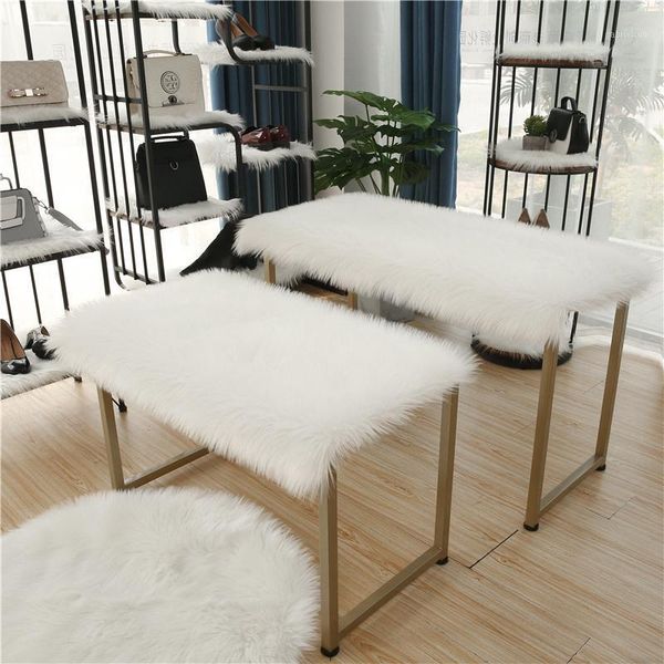 modern rectangle artificial fur fluffy carpet living room chair sofa cover plain mat rugs floor bedroom seat cushion1
modern rectangle artificial fur fluffy carpet living room chair sofa cover plain mat rugs floor bedroom seat cushion1
