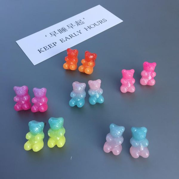 stud 2021 trend christmas earrings for women resin cute bear sweet candy color unusual gifts the year, Golden;silver
stud 2021 trend christmas earrings for women resin cute bear sweet candy color unusual gifts the year, Golden;silver