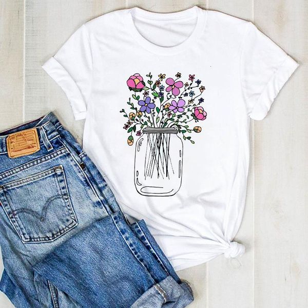 women lady cute flower girl floral fashion print ladies summer t tee tshirt womens female shirt clothes graphic t-shirt, White
women lady cute flower girl floral fashion print ladies summer t tee tshirt womens female shirt clothes graphic t-shirt, White