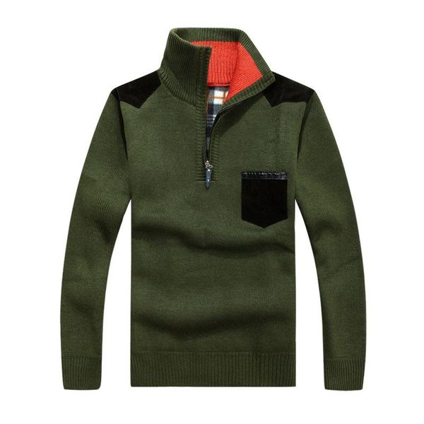 men's sweaters men big plus size for autumn winter sweater pullover turndown collar zipper fleeced thick casual solid knit outwear 1634, White;black
men's sweaters men big plus size for autumn winter sweater pullover turndown collar zipper fleeced thick casual solid knit outwear 1634, White;black