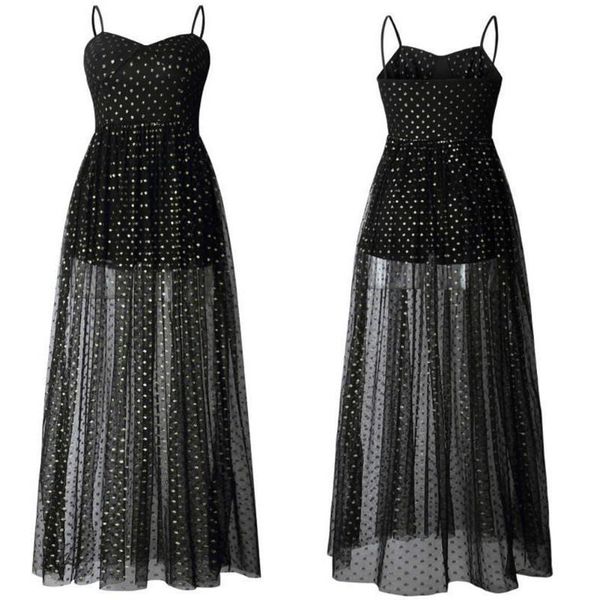 2021 summer womens boho maxi dress perspective lady evening party beach sleeveless dress sundress, Black;gray
2021 summer womens boho maxi dress perspective lady evening party beach sleeveless dress sundress, Black;gray