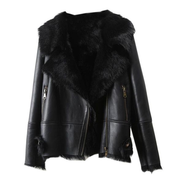 2020 casual short parka winter woman snow outerwear fashion jacket warm real fur new lamb locomotive wool coat sjekm, Black
2020 casual short parka winter woman snow outerwear fashion jacket warm real fur new lamb locomotive wool coat sjekm, Black