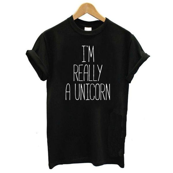 i' really a unicorn letter print t shirt women short sleeve o neck loose tshirt summer women tee shirt camisetas mujer, White
i' really a unicorn letter print t shirt women short sleeve o neck loose tshirt summer women tee shirt camisetas mujer, White