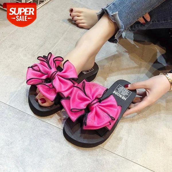 summer slippers women flip flops fashion solid color bow flat heel sandals beach shoes female slippers casual shoes #h43b, Black
summer slippers women flip flops fashion solid color bow flat heel sandals beach shoes female slippers casual shoes #h43b, Black