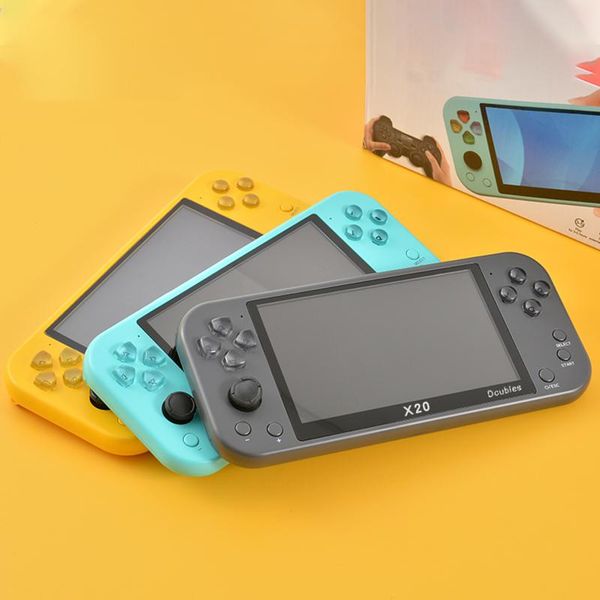 x20 5.1" hd retro handheld game consoles arcade game player 8gb memory built-in 1000+ games support hd output
x20 5.1" hd retro handheld game consoles arcade game player 8gb memory built-in 1000+ games support hd output