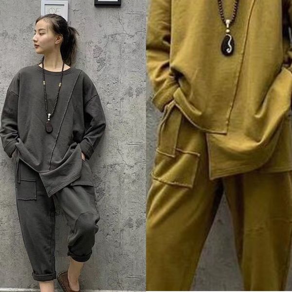 ls8jm round new short autumn neck pullover t-shirt pullover ankle-length and harlan trousers versatile pants women's suit casual trouse, Black
ls8jm round new short autumn neck pullover t-shirt pullover ankle-length and harlan trousers versatile pants women's suit casual trouse, Black