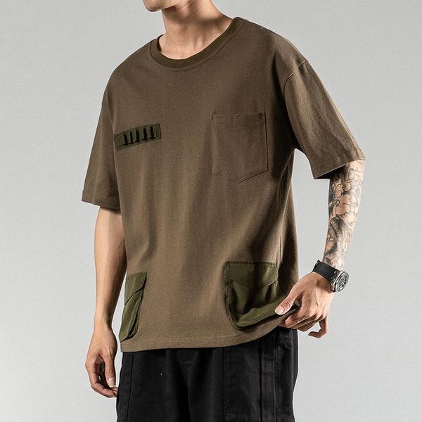 2020 summer casual men t shirt streetwear pockets mens t shirts short sleeve man tee shirt homme jllynt ly_bags
2020 summer casual men t shirt streetwear pockets mens t shirts short sleeve man tee shirt homme jllynt ly_bags