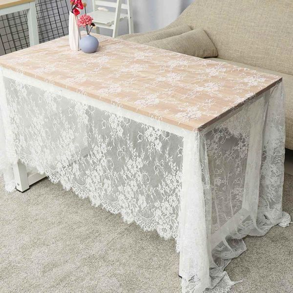 table cloth 1 pc 150x300cm rectangle white lace tablecloth kitchen dining cover home el textile for wedding event decor
table cloth 1 pc 150x300cm rectangle white lace tablecloth kitchen dining cover home el textile for wedding event decor