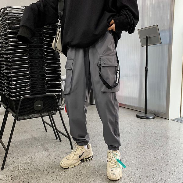2021 new mens joggers men streetwear warming pants male solid baggy trousers sweatpants aea8, Black
2021 new mens joggers men streetwear warming pants male solid baggy trousers sweatpants aea8, Black
