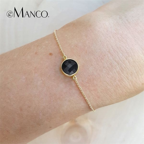 e-manco charm bracelets for women gold color adjustable chain bracelets vintage luxury two color femme bracelets fashion jewelry y200323, Golden;silver
e-manco charm bracelets for women gold color adjustable chain bracelets vintage luxury two color femme bracelets fashion jewelry y200323, Golden;silver