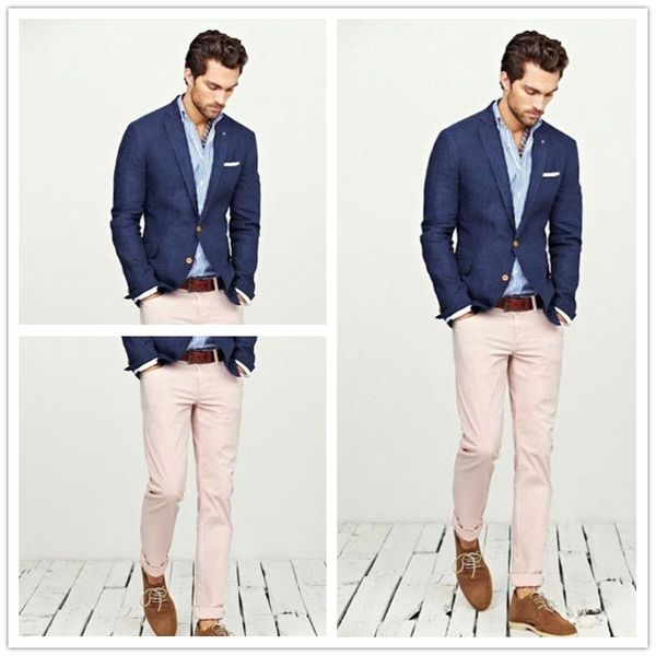 men's suits & blazers 2021 arrival casual style linen man suit 2 pieces navy slim fit groom tuxedos mens wedding prom dinner beach, White;black
men's suits & blazers 2021 arrival casual style linen man suit 2 pieces navy slim fit groom tuxedos mens wedding prom dinner beach, White;black