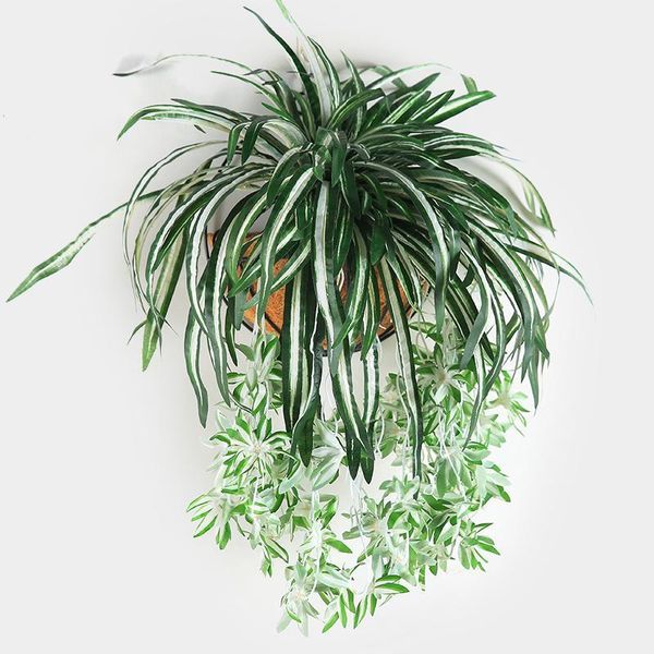 65cm artificial flowers plants wall hanging chlorophytum potted green plants pvc fake simulation flower living room decor1
65cm artificial flowers plants wall hanging chlorophytum potted green plants pvc fake simulation flower living room decor1