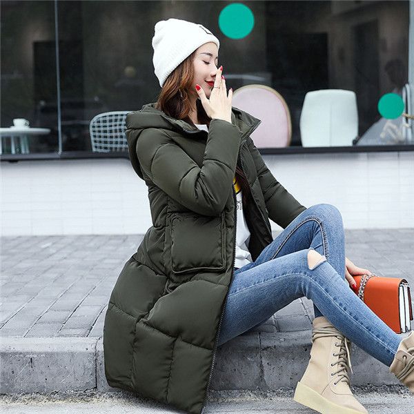 2021 new korean style parkas winter coat of women with hood long cotton female fine jacket warm student quilquilted parka mujer wxf212 ycy4, Black
2021 new korean style parkas winter coat of women with hood long cotton female fine jacket warm student quilquilted parka mujer wxf212 ycy4, Black