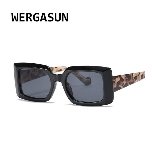 wergasun sunglasses women men trendy vintage brand designer hip hop square gradient lens sun glasses female eyewear uv400, White;black
wergasun sunglasses women men trendy vintage brand designer hip hop square gradient lens sun glasses female eyewear uv400, White;black