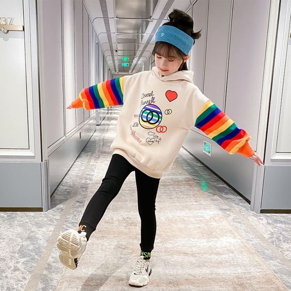 girls' sweater autumn and winter 2020 new foreign qi korean version of the big children's clothing children's plus velvet gir, Blue
girls' sweater autumn and winter 2020 new foreign qi korean version of the big children's clothing children's plus velvet gir, Blue