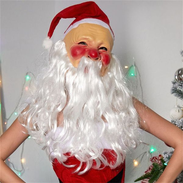 costume accessories santa claus latex mask christmas fancy dress party elderly cosplay costume props holiday gift, Silver
costume accessories santa claus latex mask christmas fancy dress party elderly cosplay costume props holiday gift, Silver