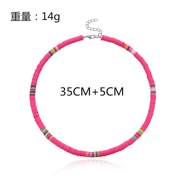 2020 factory direct lovely girl new color soft ceramic necklace fashion color ladies clavicle chain jewelry, Silver
2020 factory direct lovely girl new color soft ceramic necklace fashion color ladies clavicle chain jewelry, Silver