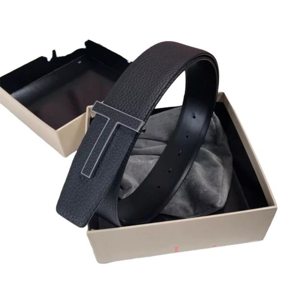 tom belt men clothing accessories business belts men big buckle fashion women luxury designer 3a+ genuine leather waistband with box, Black;brown 
tom belt men clothing accessories business belts men big buckle fashion women luxury designer 3a+ genuine leather waistband with box, Black;brown