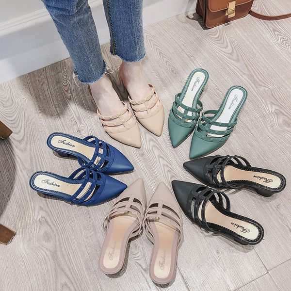 wear slippers semi-trail wedge heel waterproof sandals and slipper middle heel fashion new 2020 summer women, Black
wear slippers semi-trail wedge heel waterproof sandals and slipper middle heel fashion new 2020 summer women, Black