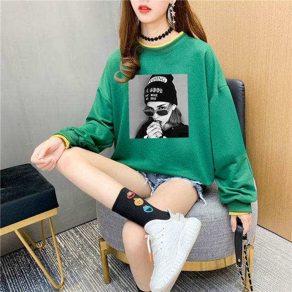 new arrival long sleeve o-neck cotton tye dye hoodie sweet girl avatar print womens sweathshirt moisture wicking sweatshirt, Black
new arrival long sleeve o-neck cotton tye dye hoodie sweet girl avatar print womens sweathshirt moisture wicking sweatshirt, Black