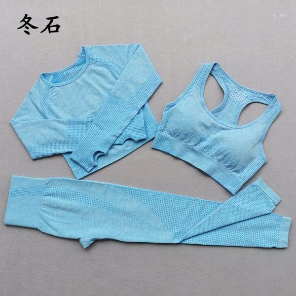 yoga outfits 3pcs vital seamless set women sportswear sports bra+long sleeve crop women running gym leggings fitness suit1, White;red
yoga outfits 3pcs vital seamless set women sportswear sports bra+long sleeve crop women running gym leggings fitness suit1, White;red