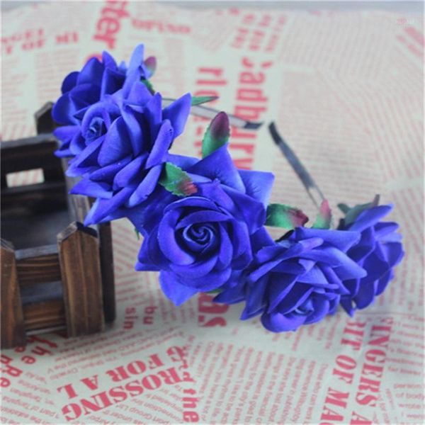 bride headband hairband floral wedding party flower prom holiday princess floral wreath headpiece festival decor1
bride headband hairband floral wedding party flower prom holiday princess floral wreath headpiece festival decor1