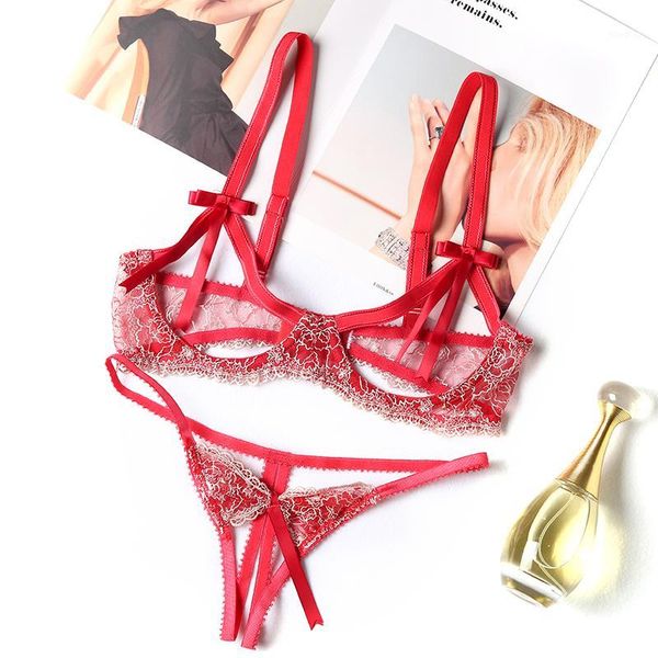 for women lingerie lace push up underwire open bra and tanga suit embroidery floral female intimates thong bra set1, Red;black
for women lingerie lace push up underwire open bra and tanga suit embroidery floral female intimates thong bra set1, Red;black
