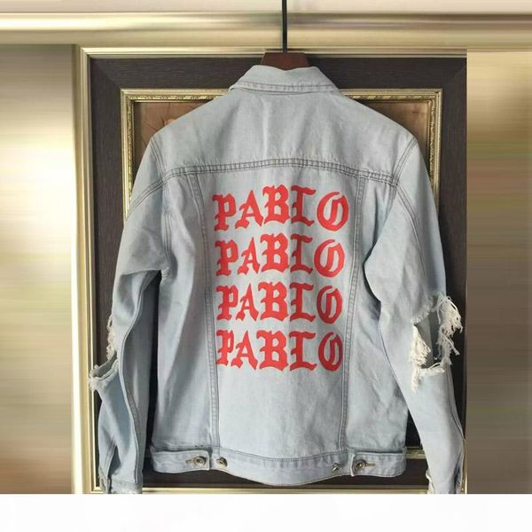 2016 kanye west season 3 oversized pablo men jackets broken hole jean coat hiphop motorcycle jacket jeans denim jacket men, Black;brown
2016 kanye west season 3 oversized pablo men jackets broken hole jean coat hiphop motorcycle jacket jeans denim jacket men, Black;brown