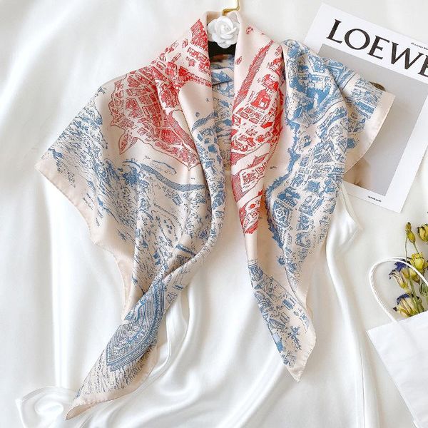 brand 2020 women scarf 100% silk head scarves 90cm square satin female poncho foulard bandana shawl, Blue;gray
brand 2020 women scarf 100% silk head scarves 90cm square satin female poncho foulard bandana shawl, Blue;gray