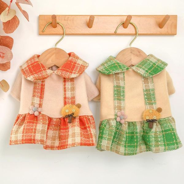 orange green colors dog warm dresses for autumn and winter small puppy woolen dresses pet dog skirts roupa de cachorro dress
orange green colors dog warm dresses for autumn and winter small puppy woolen dresses pet dog skirts roupa de cachorro dress