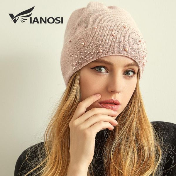 beanie/skull caps vianosi knitted winter hat women thick female beanies warm cap rhinestone pearl wool hats for, Blue;gray
beanie/skull caps vianosi knitted winter hat women thick female beanies warm cap rhinestone pearl wool hats for, Blue;gray
