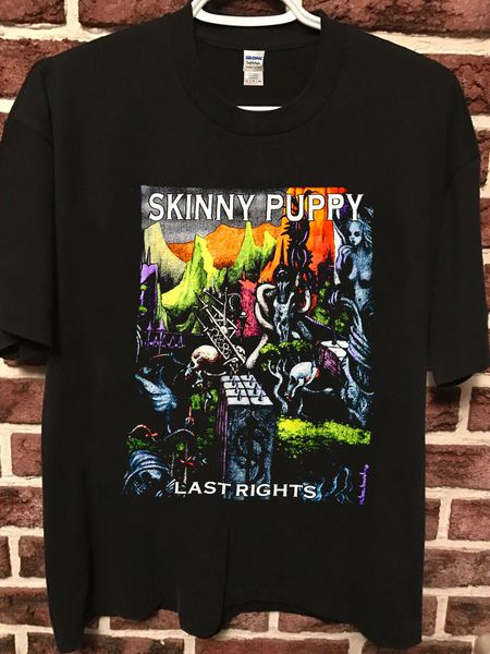 дизайнеры skinny puppy rare vintage последние права редкие новый перепечатки горячие короткие рукава boy хлопок мужчины капюшоном футболки т 
дизайнеры skinny puppy rare vintage последние права редкие новый перепечатки горячие короткие рукава boy хлопок мужчины капюшоном футболки т