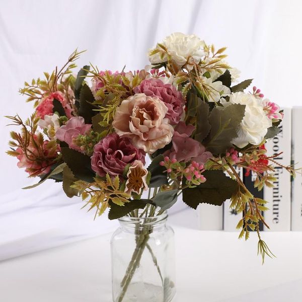 1 pieces 5 forks 8 flowers artificial small roses bouquets wedding home decoration accessories diy interior beautification gifts1
1 pieces 5 forks 8 flowers artificial small roses bouquets wedding home decoration accessories diy interior beautification gifts1