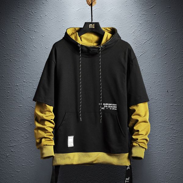 patchwork hoodie sweatshirt mens autumn hip hop cotton pullover hoodies streetwear japan style clothes hoodie kg-160, Black
patchwork hoodie sweatshirt mens autumn hip hop cotton pullover hoodies streetwear japan style clothes hoodie kg-160, Black