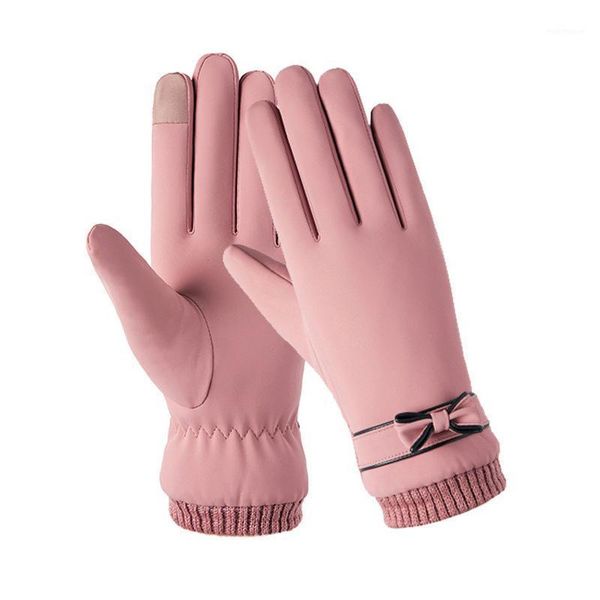 five fingers gloves winter for women windproof plush thick warm mitts lady touch screen soft pu glove female outdoor cycling ski gloves1, Blue;gray
five fingers gloves winter for women windproof plush thick warm mitts lady touch screen soft pu glove female outdoor cycling ski gloves1, Blue;gray