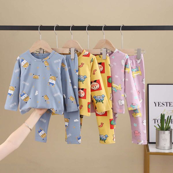 autumn and winter korean cotton children's cartoon long sve underwear suit girls' pajamas boys' home wear, Blue;red
autumn and winter korean cotton children's cartoon long sve underwear suit girls' pajamas boys' home wear, Blue;red