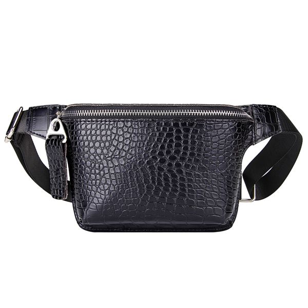 casual waist bag for women alligator leather fanny pack phone pouch chest packs ladies wide strap belt bag female crossbody flap lj200824
casual waist bag for women alligator leather fanny pack phone pouch chest packs ladies wide strap belt bag female crossbody flap lj200824