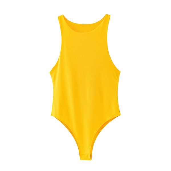 fashion sport casual vest women sleeveless solid color slim bodysuits female wear playsuits, White
fashion sport casual vest women sleeveless solid color slim bodysuits female wear playsuits, White