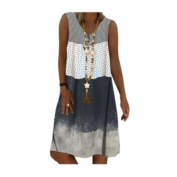 casual dresses women v-neck splicing striped polka dot sleeveless gradient big swing tank dress ladies plus size pullover loose, Black;gray
casual dresses women v-neck splicing striped polka dot sleeveless gradient big swing tank dress ladies plus size pullover loose, Black;gray