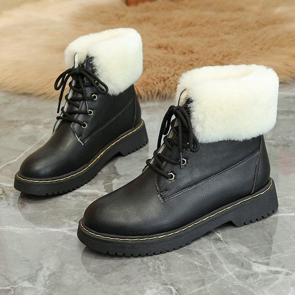 women's boots handsome motorcycle casual all-match snow autumn and winter black cross-tied round toe square heel botas mujer
women's boots handsome motorcycle casual all-match snow autumn and winter black cross-tied round toe square heel botas mujer